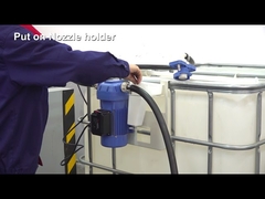 Compact  230V Urea  Transfer Pump With 1.5 Meter Suction Hose / Manual Nozzle